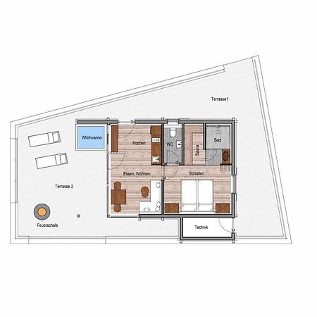Alpzitt-Chalets Burgberg  Buitenkant foto