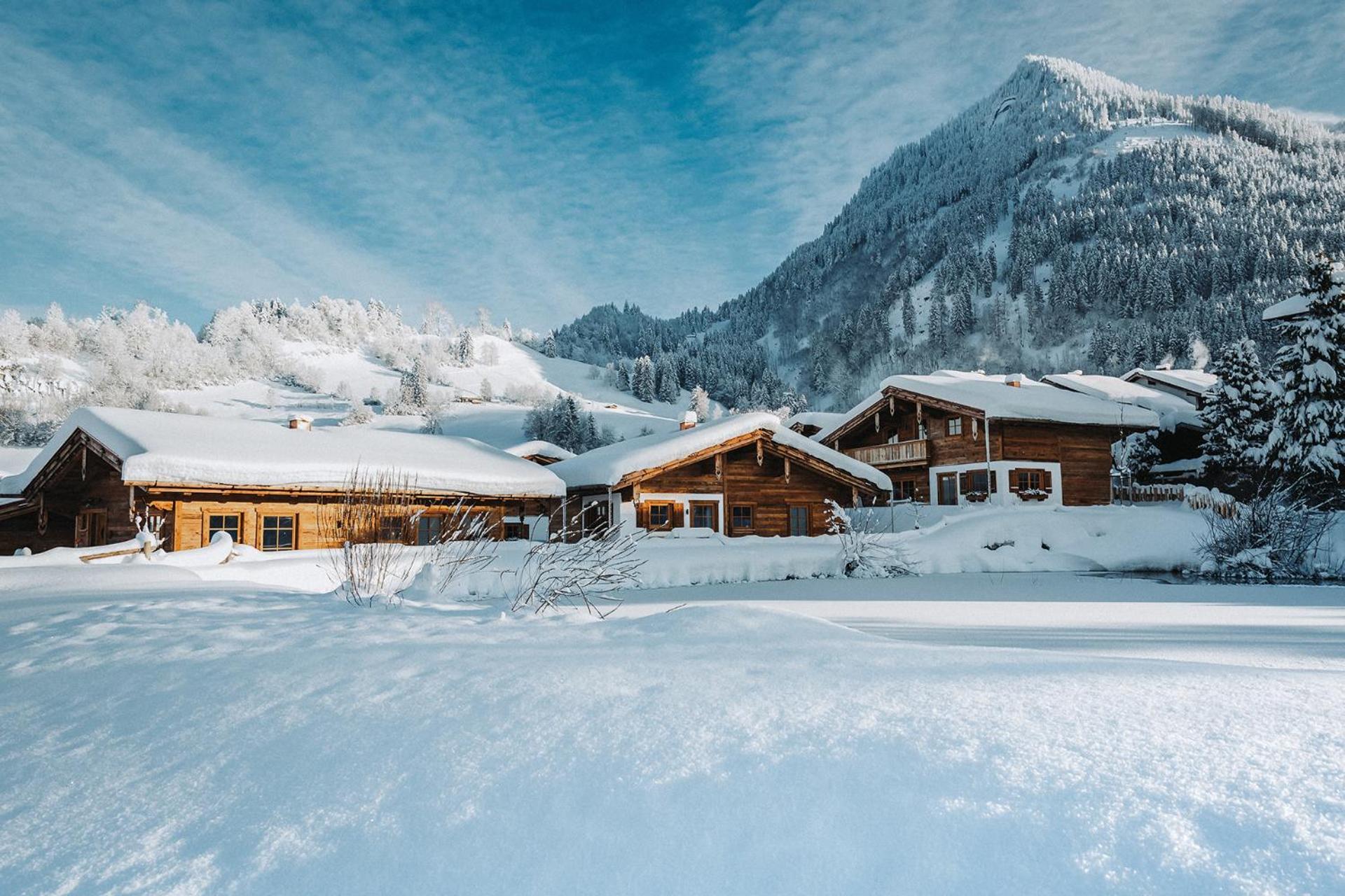 Alpzitt-Chalets Burgberg  Buitenkant foto
