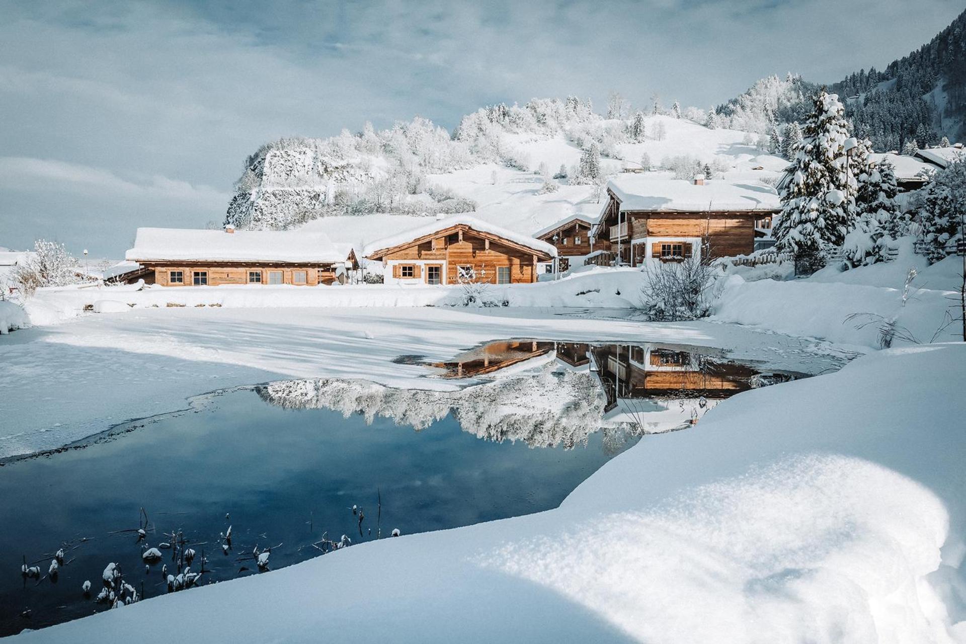 Alpzitt-Chalets Burgberg  Buitenkant foto