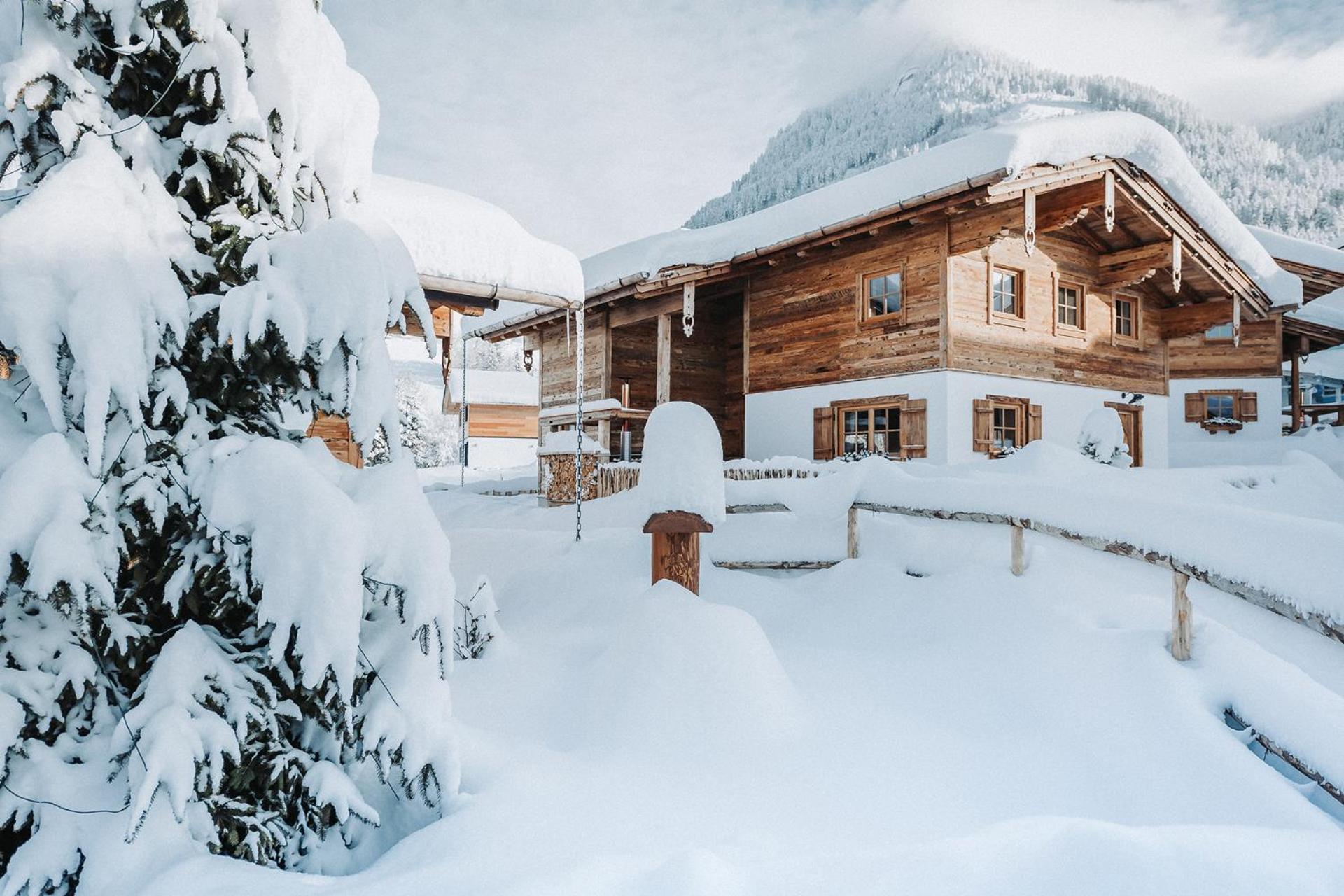 Alpzitt-Chalets Burgberg  Buitenkant foto