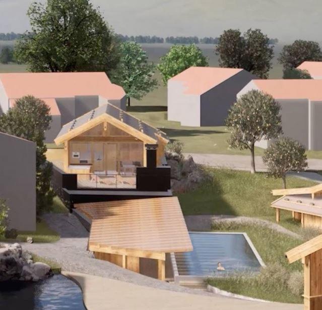 Alpzitt-Chalets Burgberg  Buitenkant foto